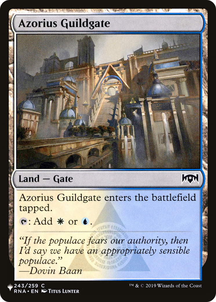 Azorius Guildgate [The List] | Total Play