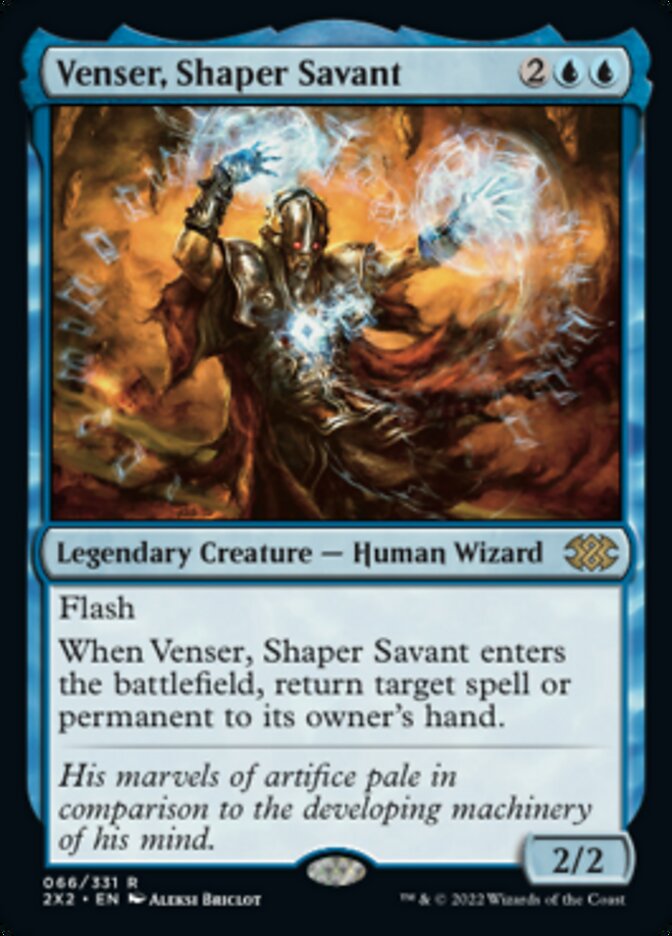 Venser, Shaper Savant [Double Masters 2022] | Total Play