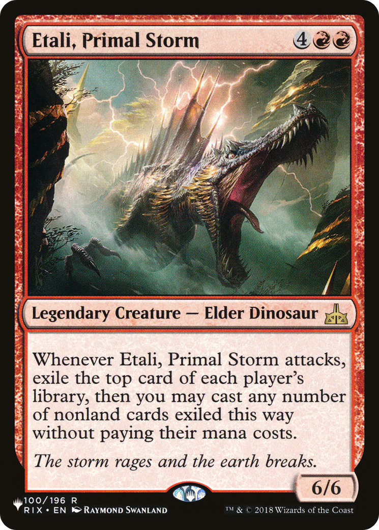 Etali, Primal Storm [The List] | Total Play