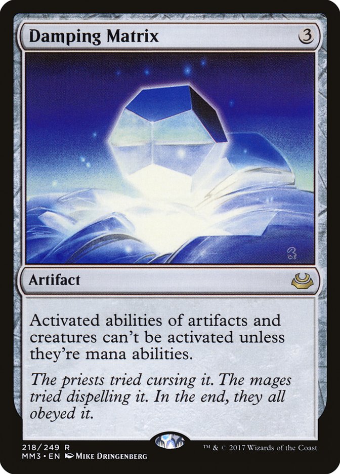 Damping Matrix [Modern Masters 2017] | Total Play