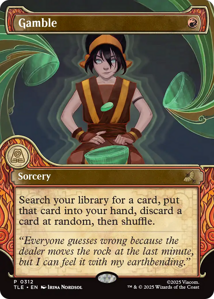 Gamble (Showcase) [Avatar: The Last Airbender: Eternal-Legal] | Total Play