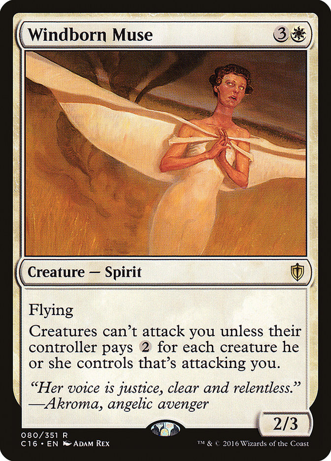 Windborn Muse [Commander 2016] | Total Play