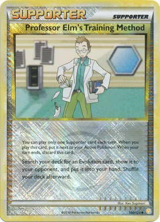 Professor Elm's Training Method (100/123) (League Promo) [HeartGold & SoulSilver: Base Set] | Total Play
