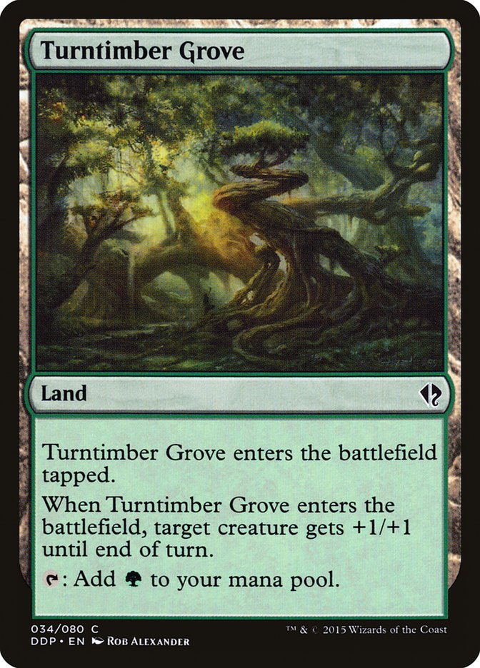 Turntimber Grove [Duel Decks: Zendikar vs. Eldrazi] | Total Play