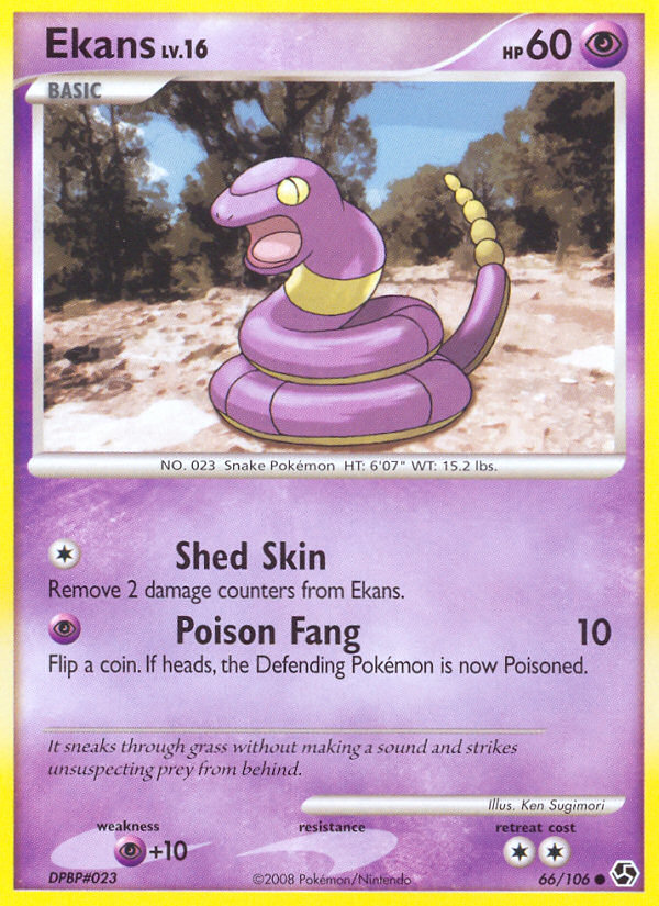 Ekans (66/106) [Diamond & Pearl: Great Encounters] | Total Play