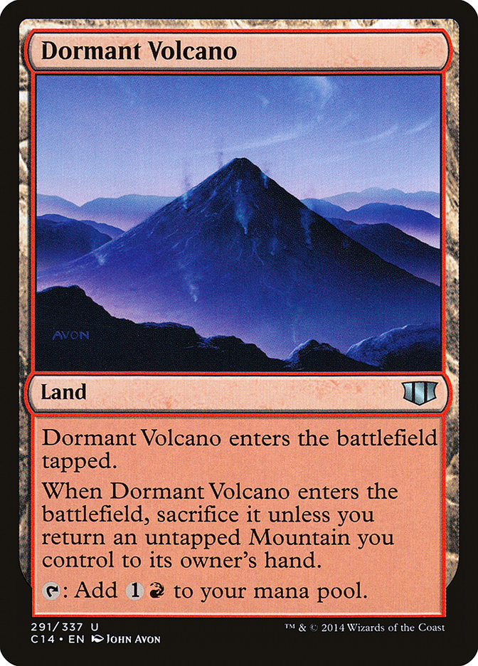 Dormant Volcano [Commander 2014] | Total Play