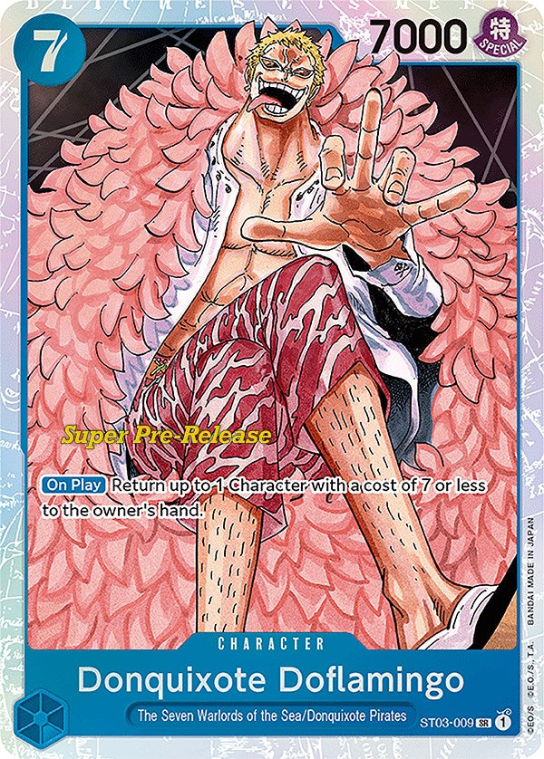 Donquixote Doflamingo [Super Pre-Release Starter Deck: The Seven Warlords of the Sea] | Total Play