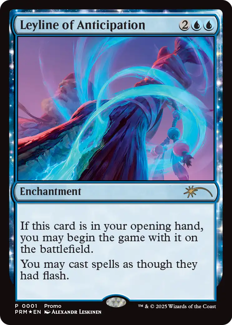 Leyline of Anticipation [Wizards Play Network 2026] | Total Play