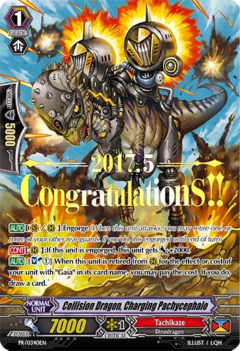 Collision Dragon, Charging Pachycephalo (Hot Stamped) (PR/0340EN) [Promo Cards] | Total Play