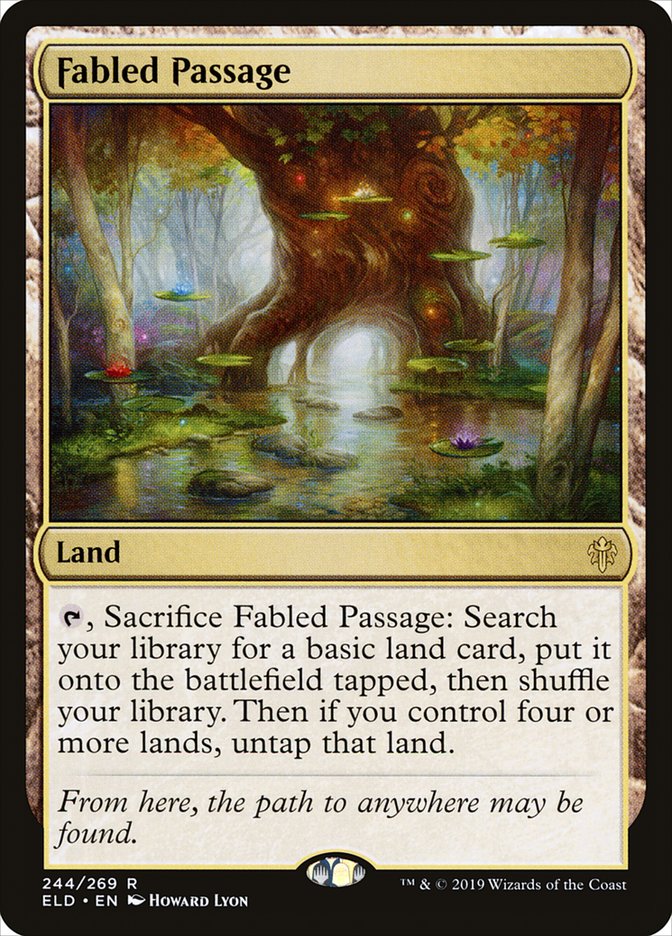 Fabled Passage [Throne of Eldraine] | Total Play