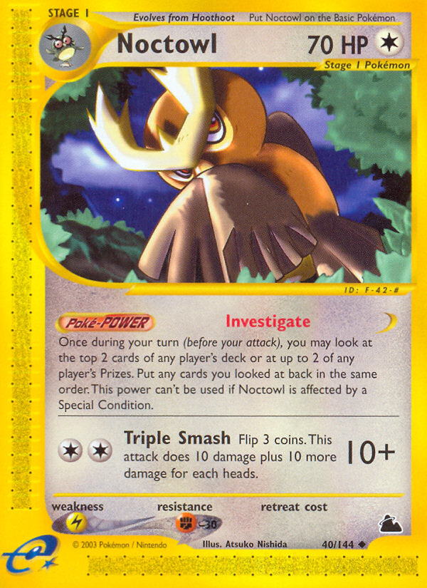 Noctowl (40/144) [Skyridge] | Total Play