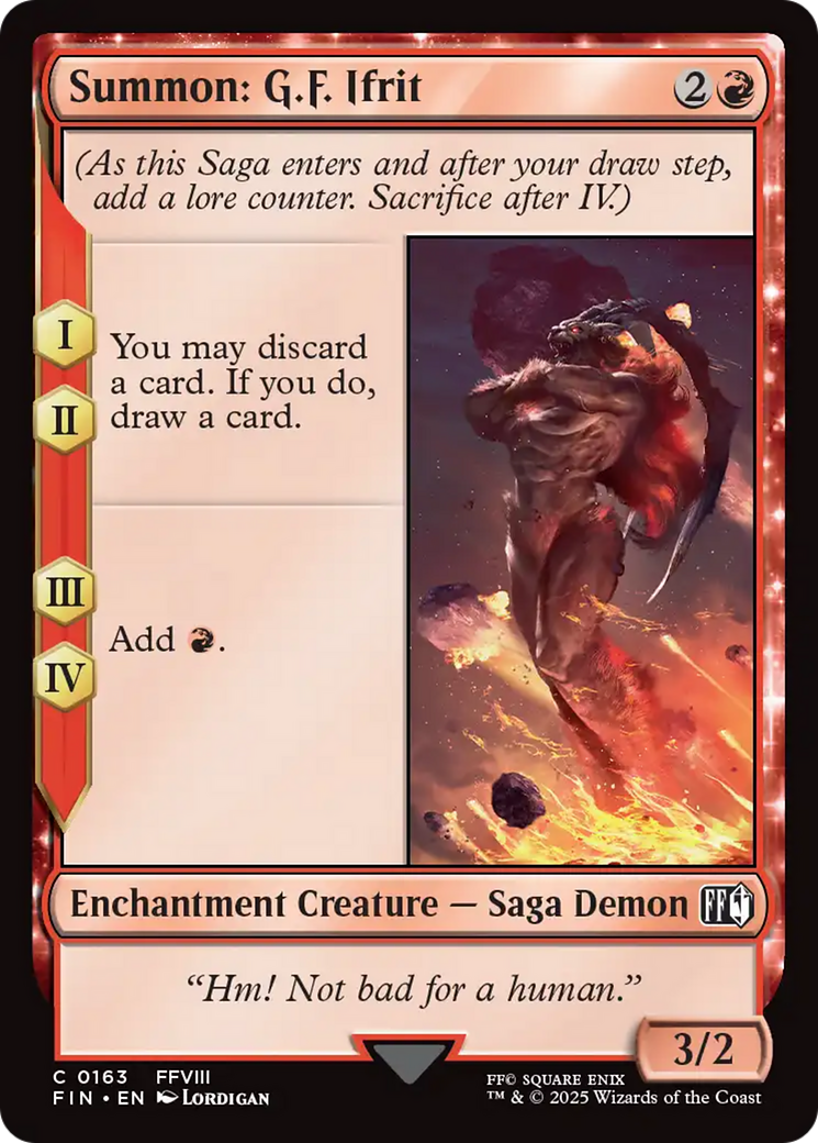 Summon: G.F. Ifrit [FINAL FANTASY] | Total Play