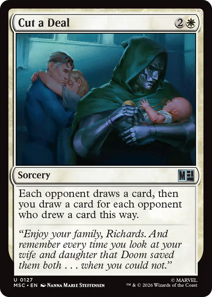 Cut a Deal (Surge Foil) [Marvel Super Heroes Commander] | Total Play