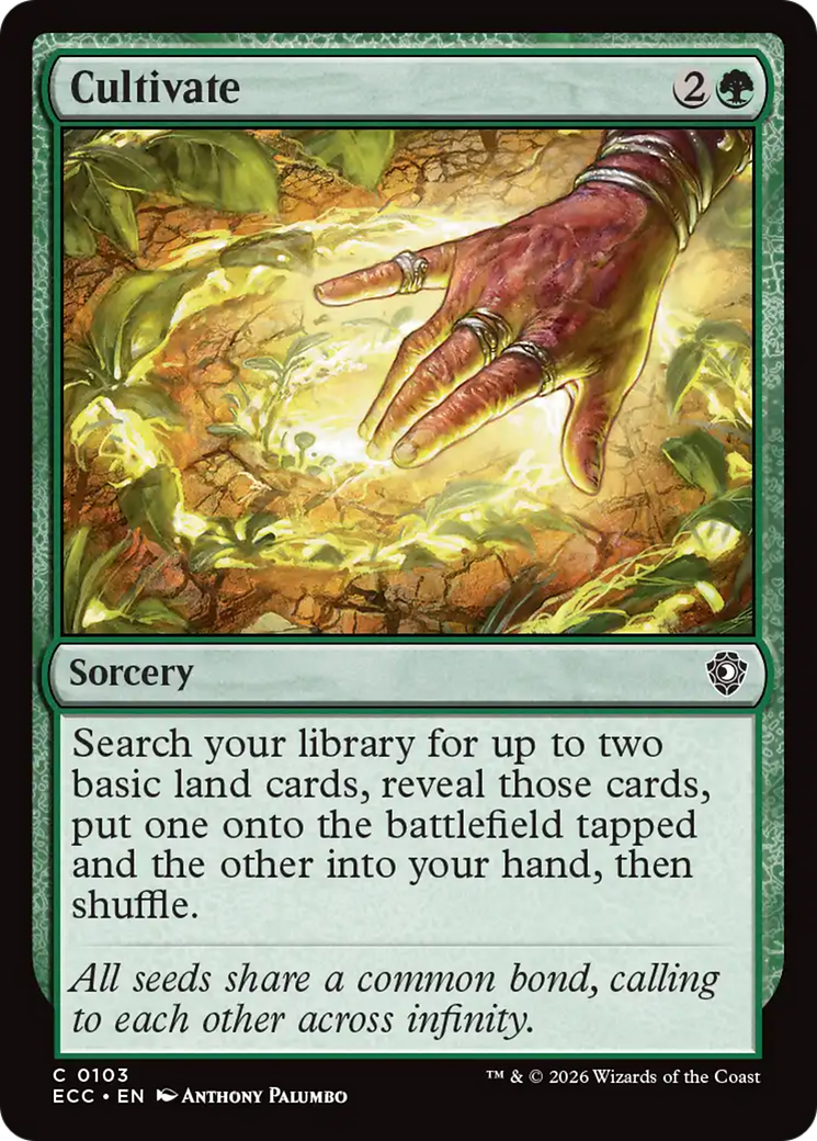 Cultivate [Lorwyn Eclipsed Commander] | Total Play