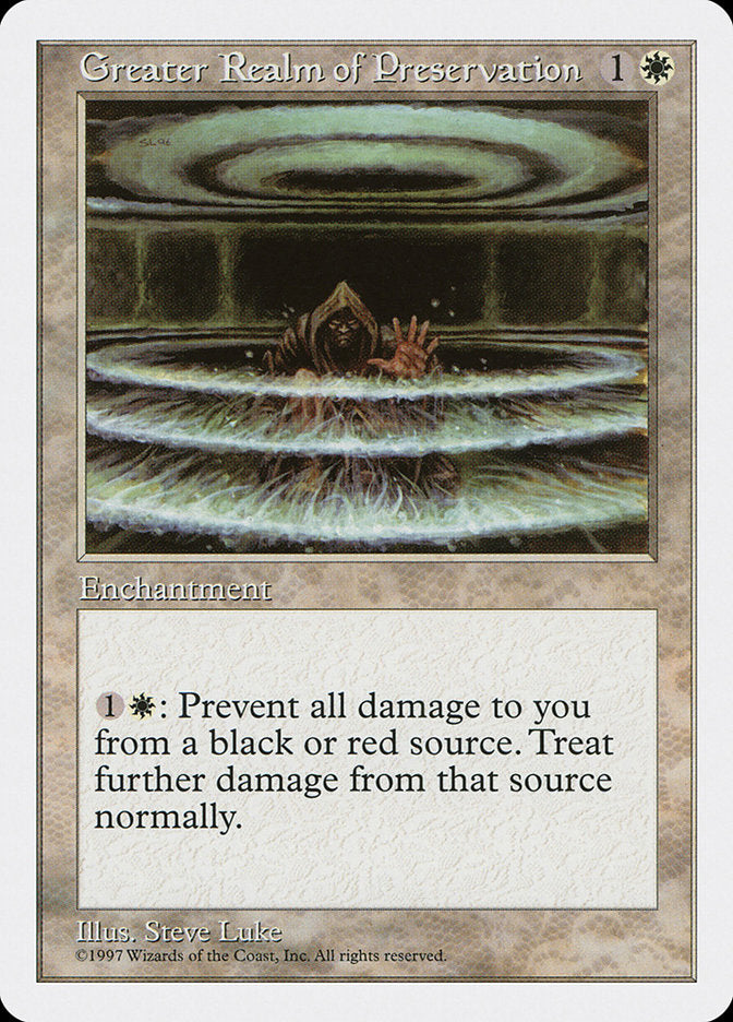 Greater Realm of Preservation [Fifth Edition] | Total Play