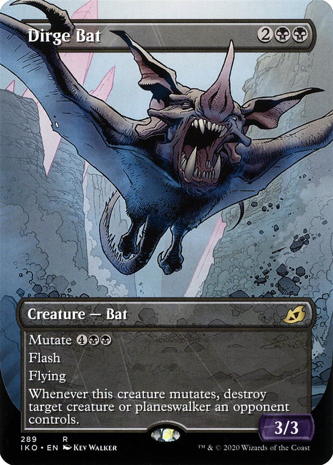 Dirge Bat (Showcase) [Ikoria: Lair of Behemoths] | Total Play