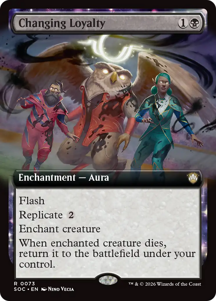 Changing Loyalty (Extended Art) [Secrets of Strixhaven Commander] | Total Play
