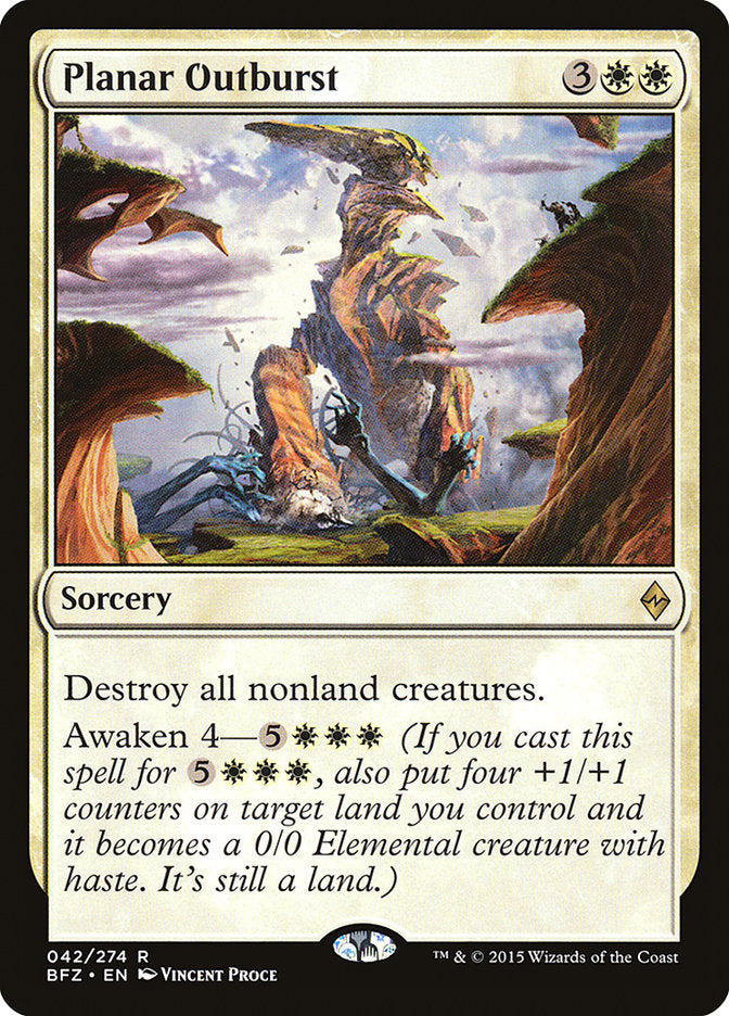 Planar Outburst [Battle for Zendikar] | Total Play
