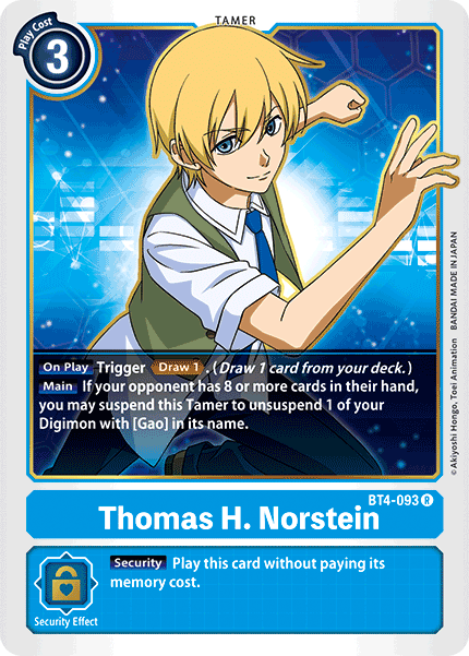 Thomas H. Norstein [BT4-093] [Great Legend] | Total Play