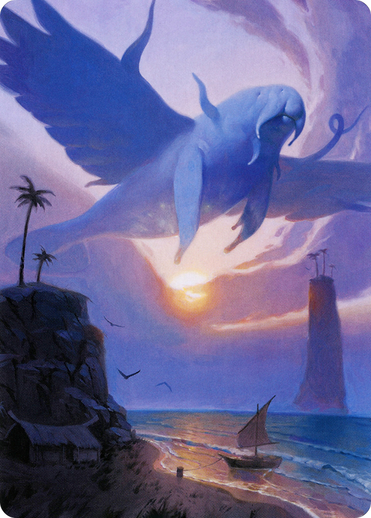 Aeromoeba Art Card [Modern Horizons 2 Art Series] | Total Play