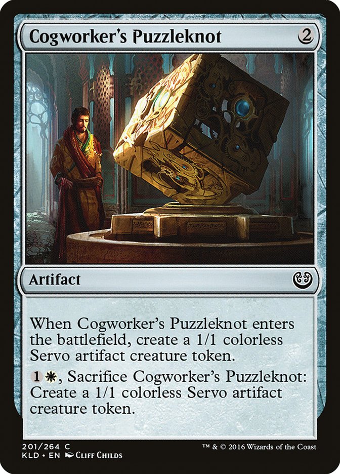 Cogworker's Puzzleknot [Kaladesh] | Total Play