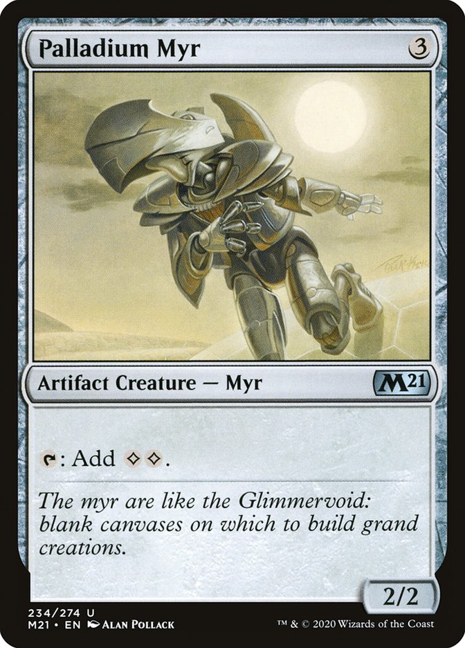 Palladium Myr [Core Set 2021] | Total Play