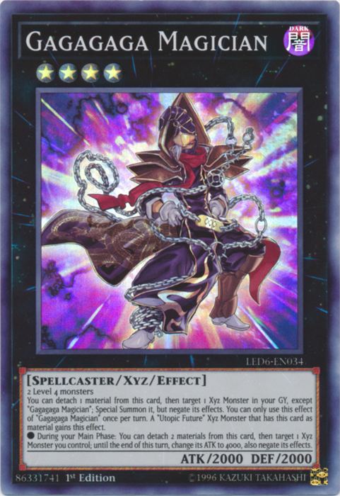 Gagagaga Magician [LED6-EN034] Super Rare | Total Play