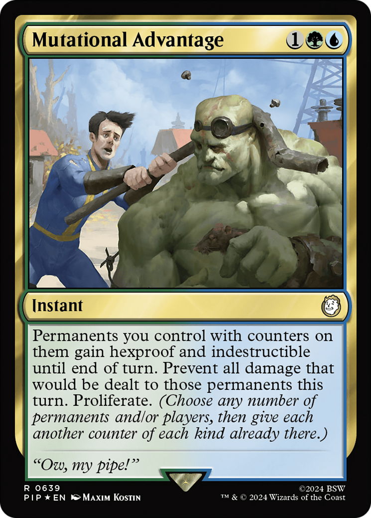 Mutational Advantage (Surge Foil) [Fallout] | Total Play