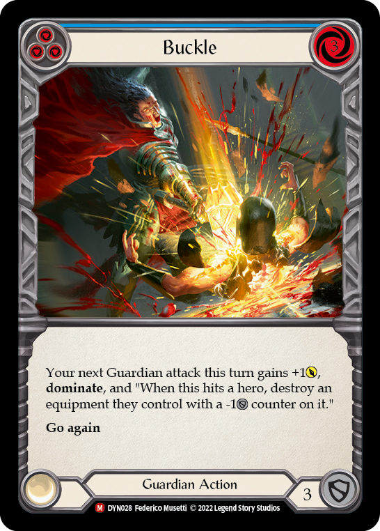 Buckle [DYN028] (Dynasty)  Rainbow Foil | Total Play