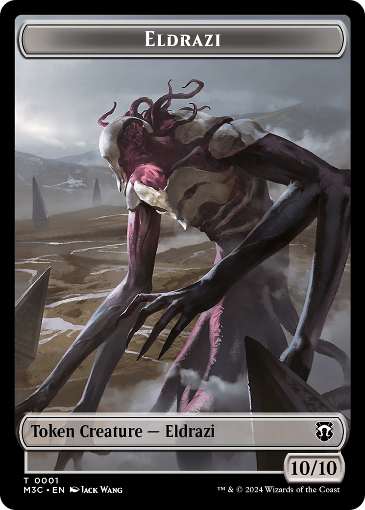 Eldrazi // Spirit Double-Sided Token [Modern Horizons 3 Commander Tokens] | Total Play