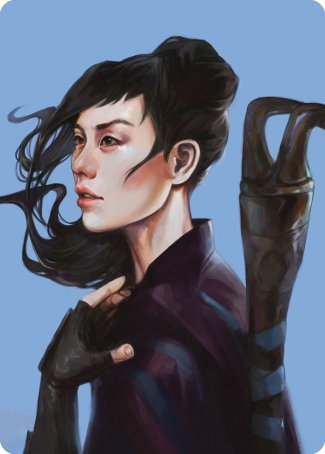 Yuriko, the Tiger's Shadow Art Card [Commander Masters Art Series] | Total Play