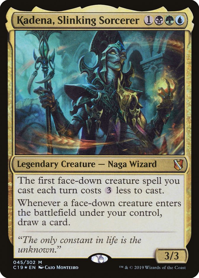 Kadena, Slinking Sorcerer [Commander 2019] | Total Play