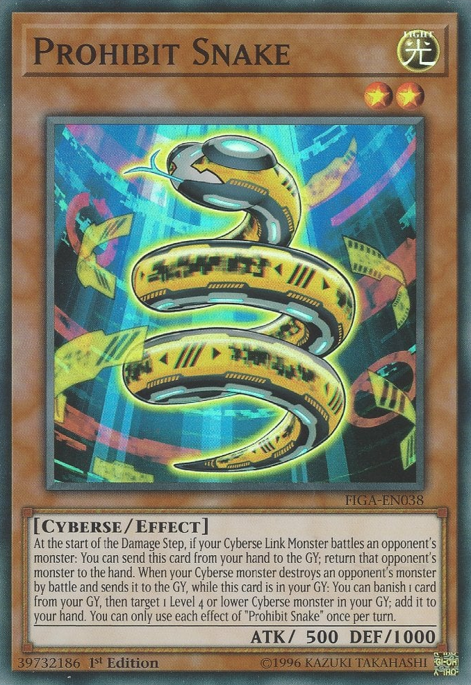 Prohibit Snake [FIGA-EN038] Super Rare | Total Play