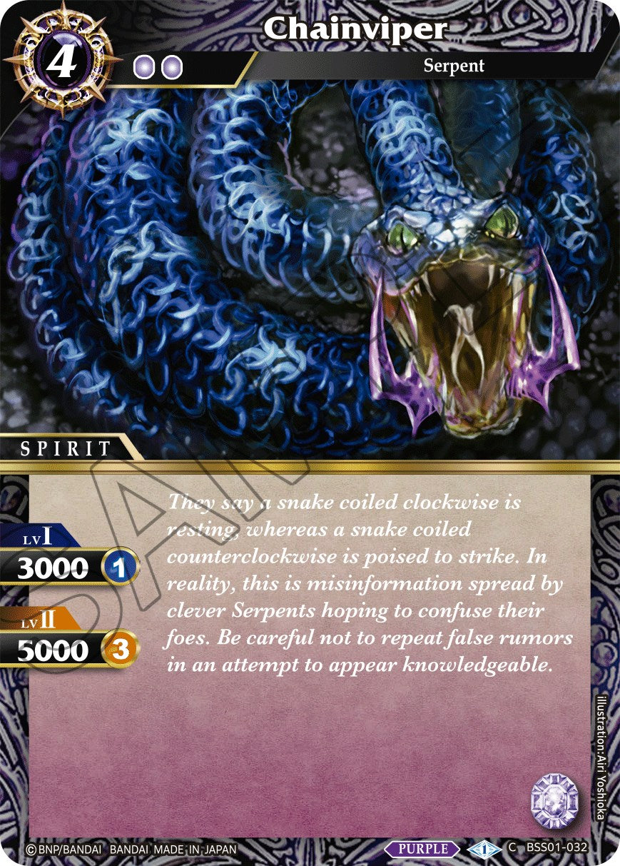 Chainviper (BSS01-032) [Dawn of History] | Total Play