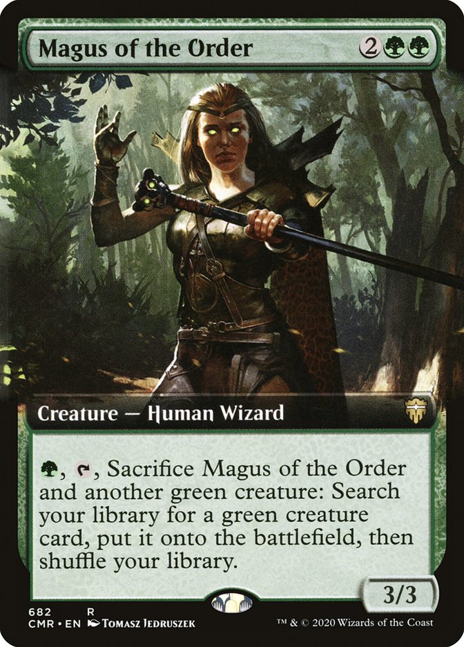 Magus of the Order (Extended Art) [Commander Legends] | Total Play