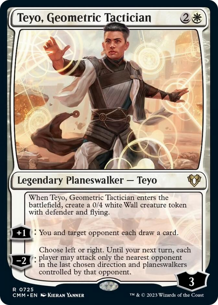 Teyo, Geometric Tactician [Commander Masters] | Total Play