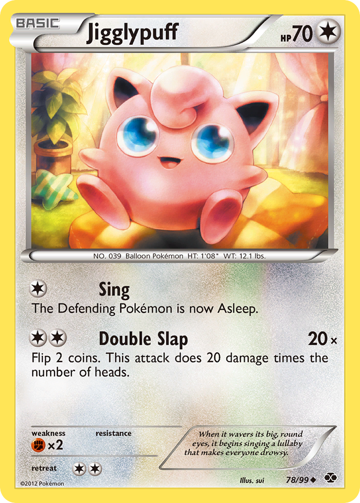 Jigglypuff (78/99) [Black & White: Next Destinies] | Total Play