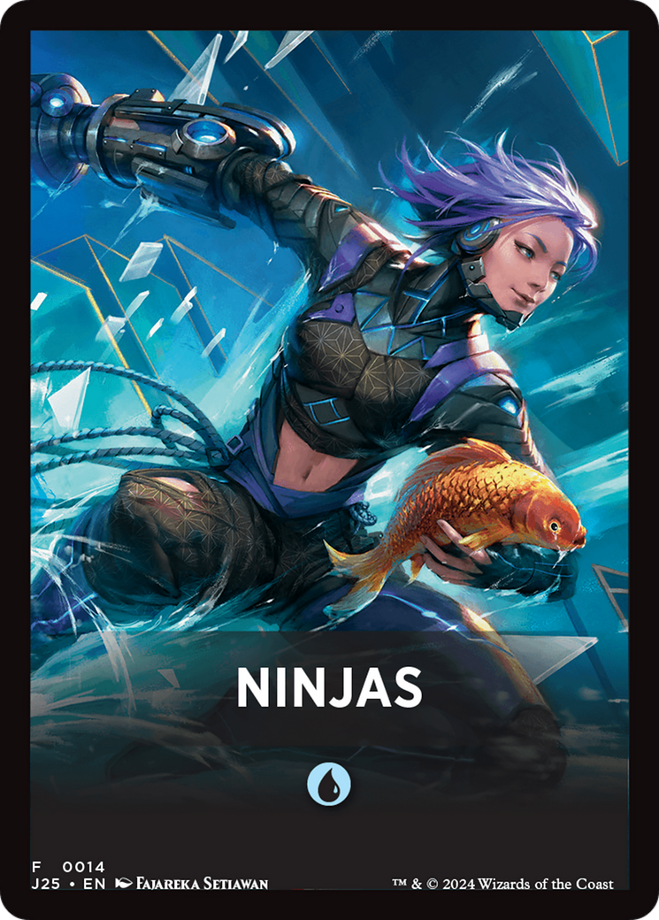 Ninjas Theme Card [Foundations Jumpstart Front Cards] | Total Play