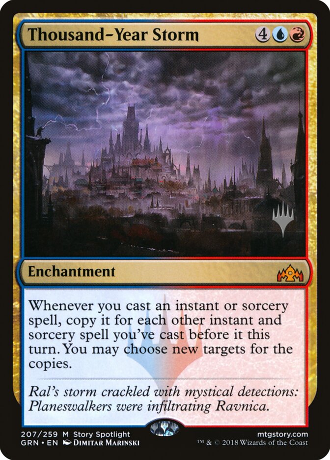 Thousand-Year Storm (Promo Pack) [Guilds of Ravnica Promos] | Total Play