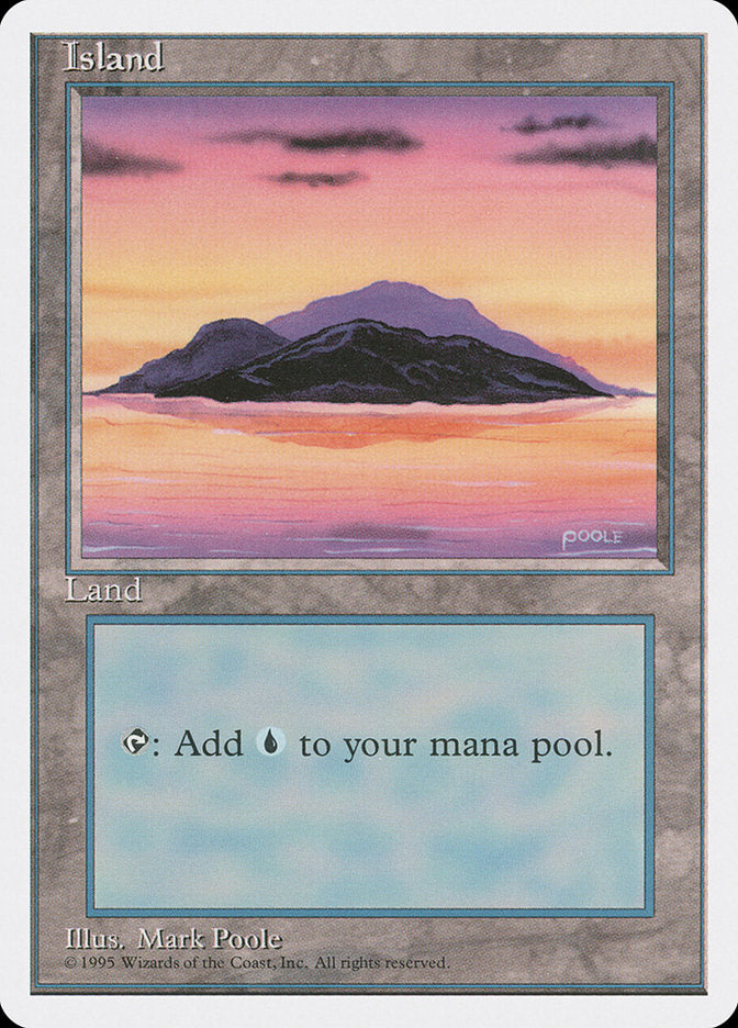Island (Sunset / Signature on Right) [Fourth Edition] | Total Play
