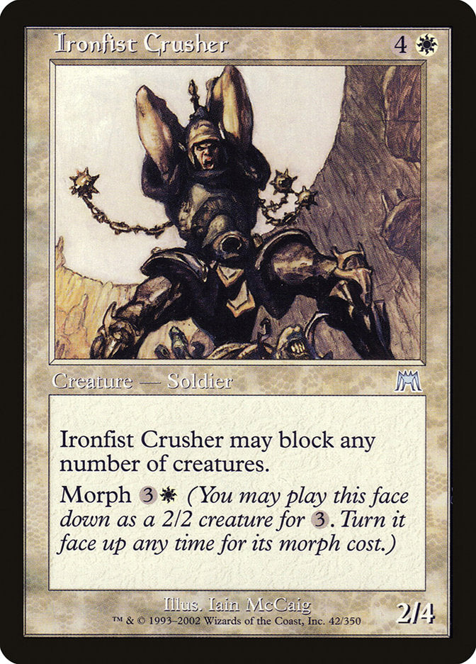 Ironfist Crusher [Onslaught] | Total Play