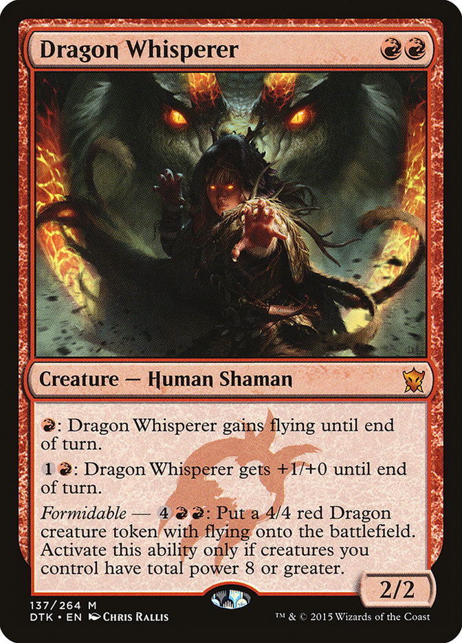 Dragon Whisperer [Dragons of Tarkir] | Total Play