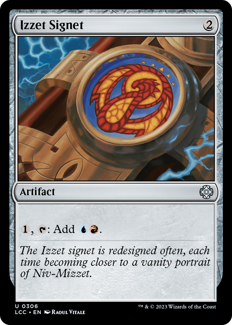 Izzet Signet [The Lost Caverns of Ixalan Commander] | Total Play