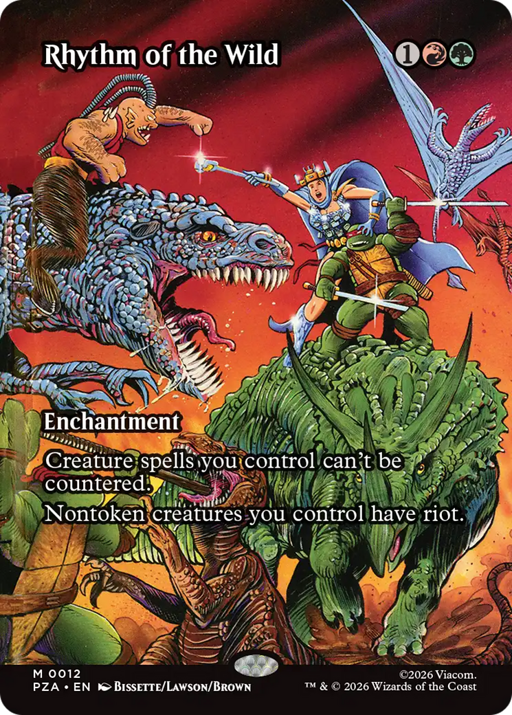 Rhythm of the Wild (Borderless) [Teenage Mutant Ninja Turtles Eternal-Legal] | Total Play
