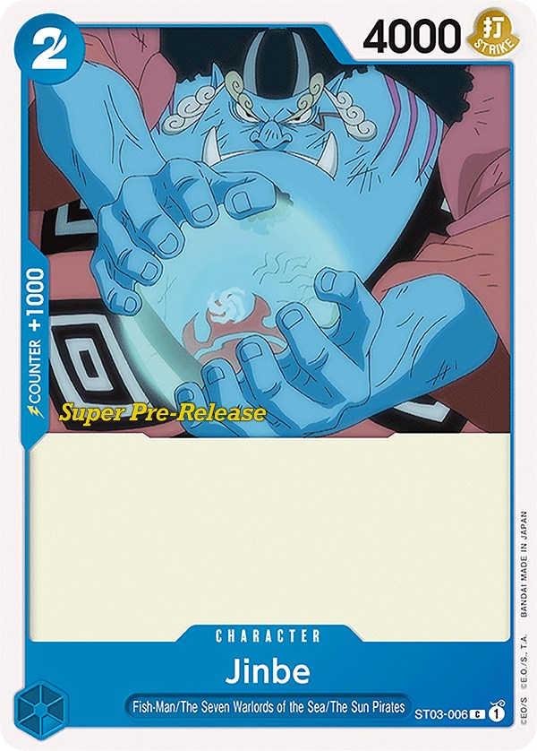 Jinbe [Super Pre-Release Starter Deck: The Seven Warlords of the Sea] | Total Play