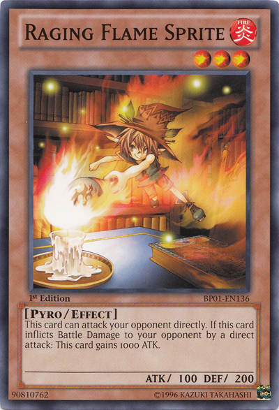 Raging Flame Sprite [BP01-EN136] Common | Total Play