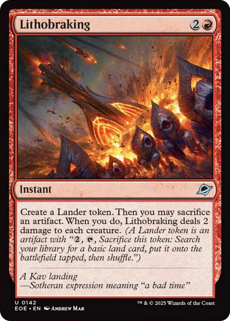 Lithobraking [Edge of Eternities] | Total Play