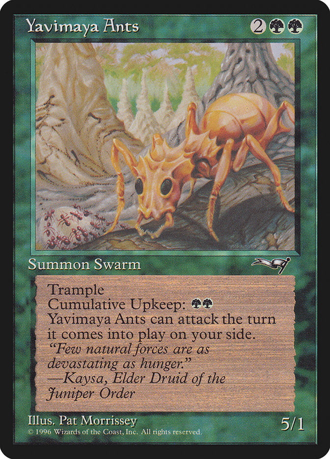 Yavimaya Ants [Alliances] | Total Play