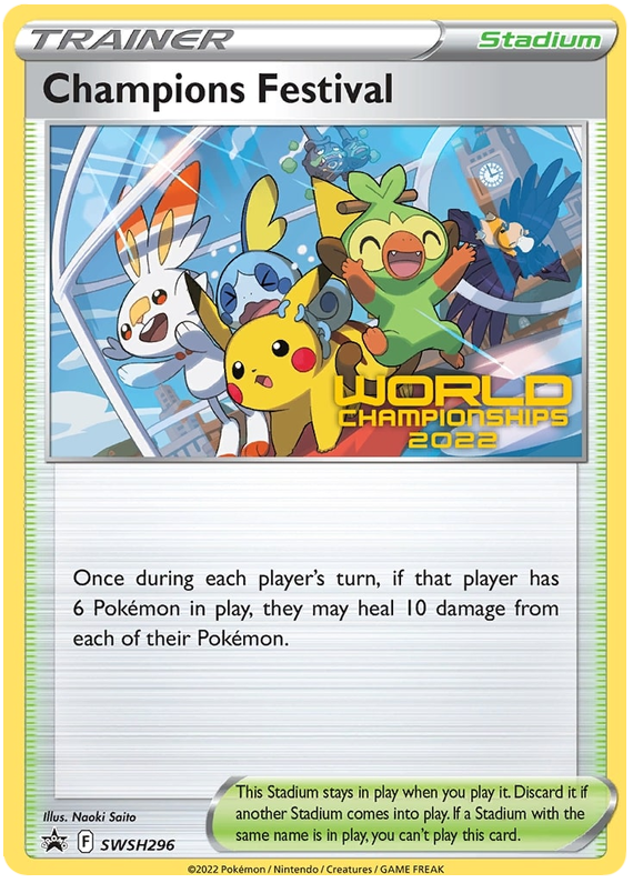 Champions Festival (SWSH296) [Sword & Shield: Black Star Promos] | Total Play
