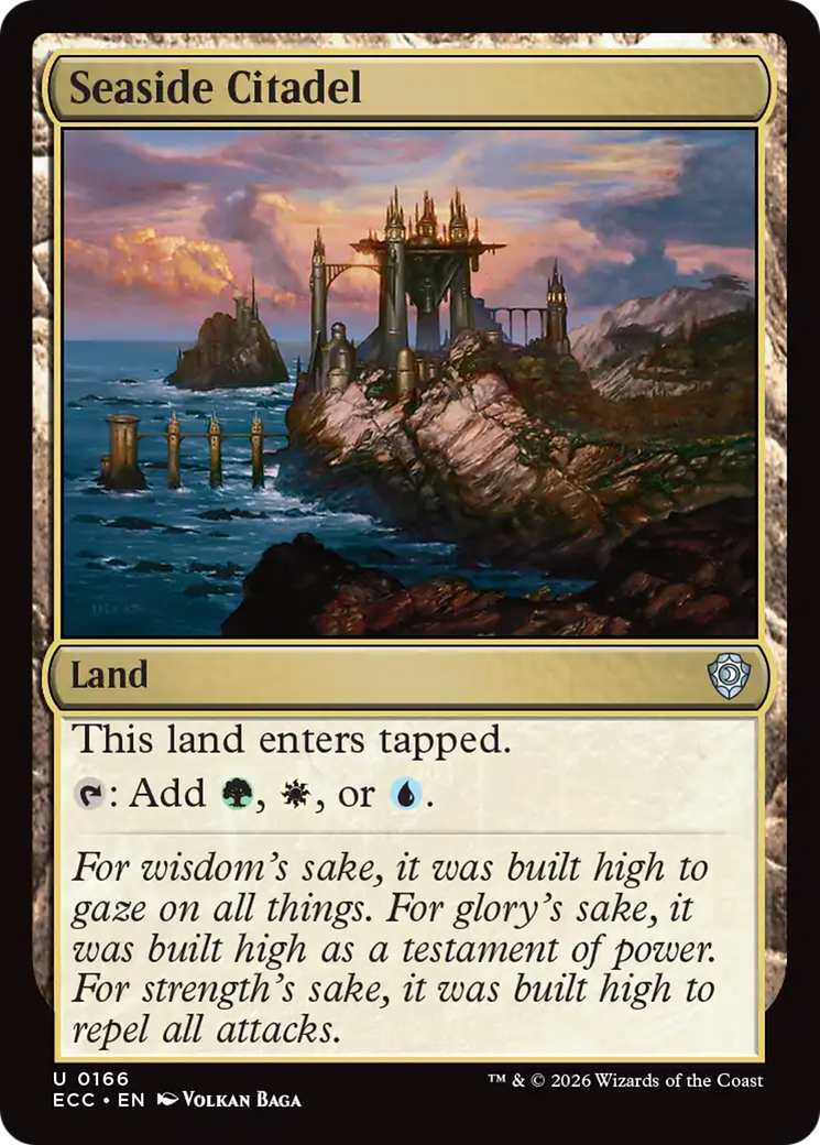 Seaside Citadel [Lorwyn Eclipsed Commander] | Total Play